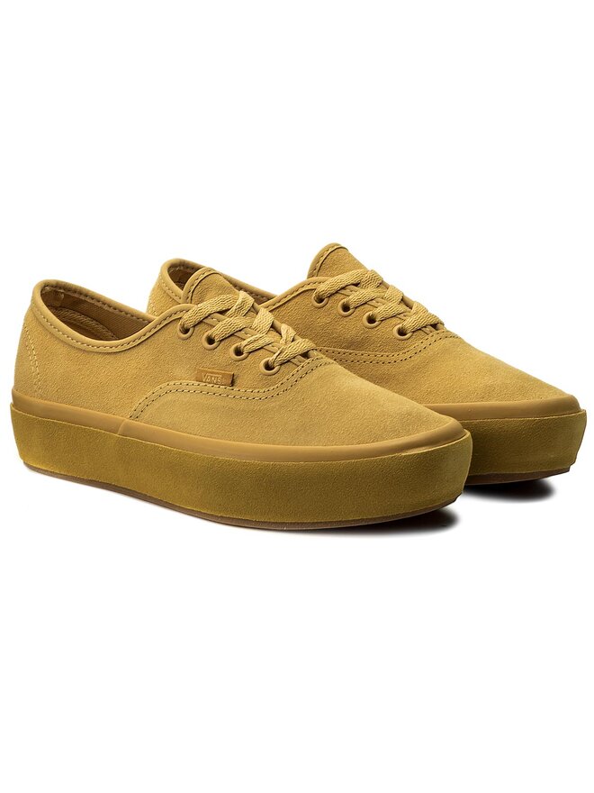 Sneakers Vans Authentic Platfor VN0A3AV8QB3 Gelb eschuhe