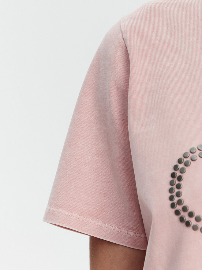 MICHAEL Michael Kors MICHAEL Michael Kors Camiseta MS551SC491 Rosa Regular Fit