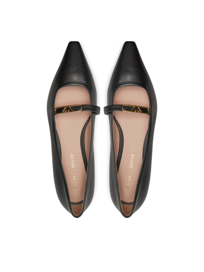 Emporio Armani Baleríny Emporio Armani X3D295 XF271 00002 Černá