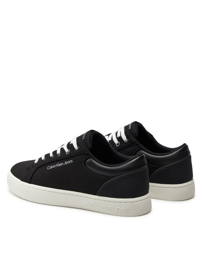 Calvin Klein Jeans Sneakers Calvin Klein Jeans Classic Cupsole Low Lth In Dc YM0YM00976 Negru