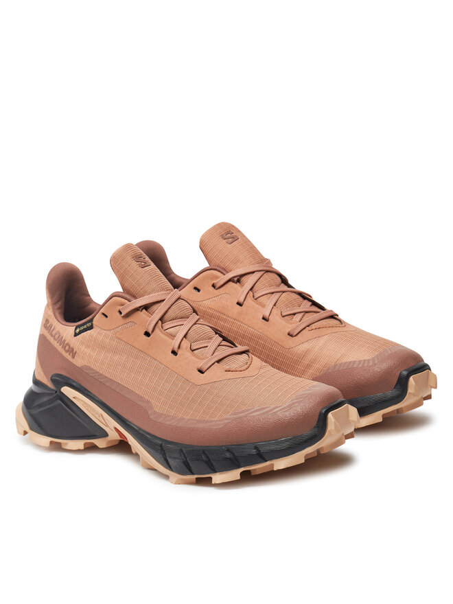 Salomon Scarpe running Salomon Alphacross 5 Gore-Tex L47595100 Corallo