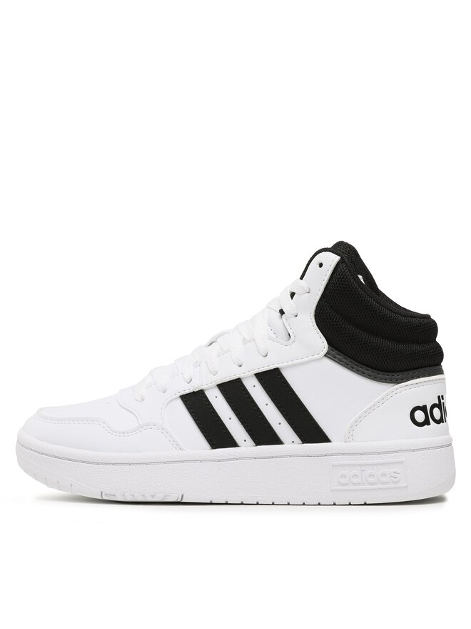 adidas Sneakersy adidas Hoops 3.0 Mid Classic Vintage Shoes GW3019 Biały
