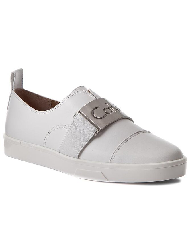 Sneakers aus Stoff Calvin Klein Ilona E5681 WeiB eschuhe.at