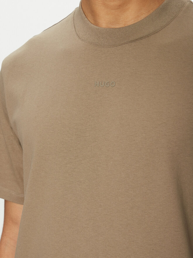 HUGO HUGO Camiseta Dapolino 50488330 Marrón Relaxed Fit