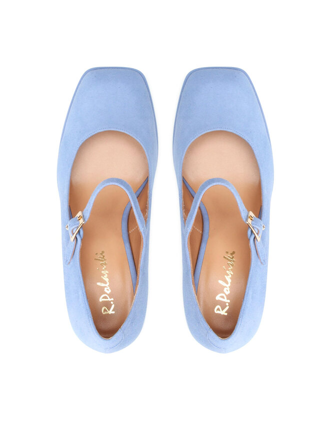 R.Polański Zapatos hasta el tobillo R.Polański 1453 Azul