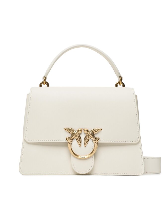 PINKO Handtasche Pinko Love One Top Handle Classic Light PE 23 PLTT 100066 A0F1 Weiß