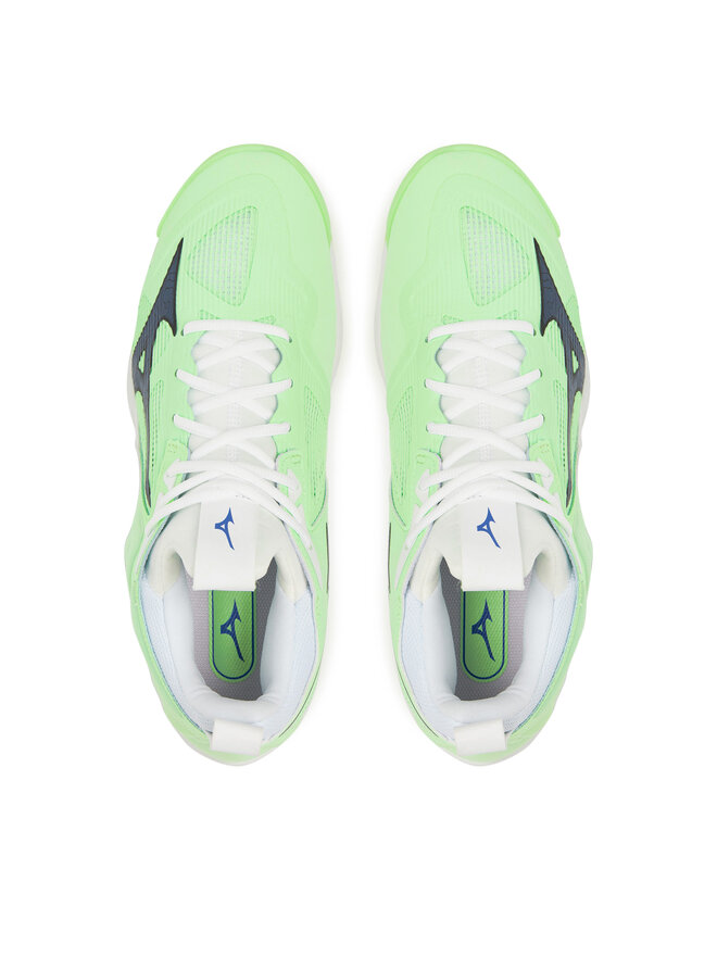 Mizuno Zāles apavi Mizuno Wave Momentum 3 V1GA2312 Zaļš