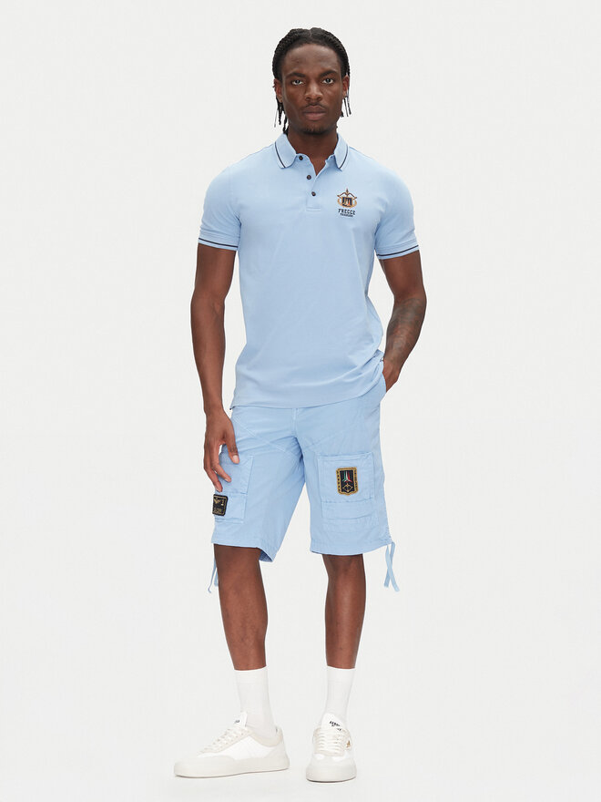 Aeronautica Militare Aeronautica Militare Poloshirt 251PO1850P191 Blau Slim Fit