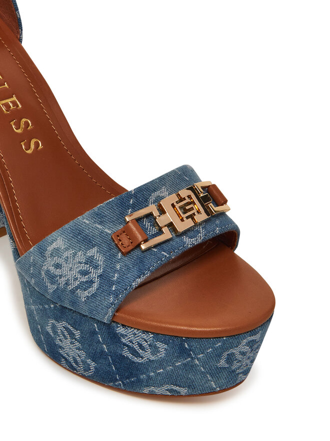 Guess Sandály Guess FLJSE2 FAL03 Modrá