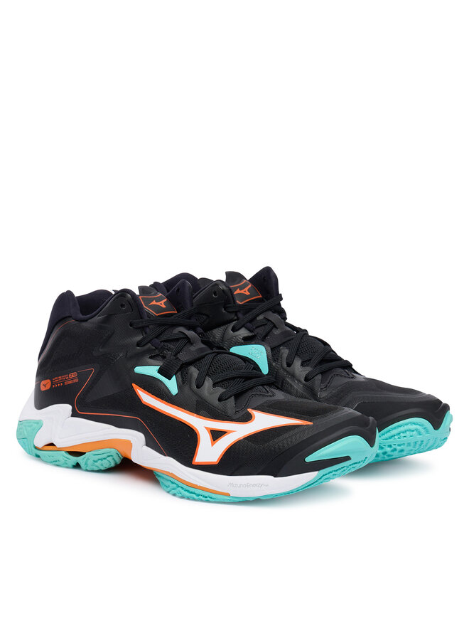 Mizuno Παπούτσια Σάλας Mizuno Wave Lightning Z8 Mid V1GA2405 Μαύρο