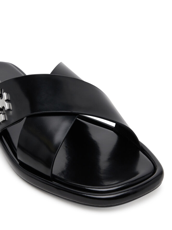 Tory Burch Klapki Tory Burch 170611 Czarny