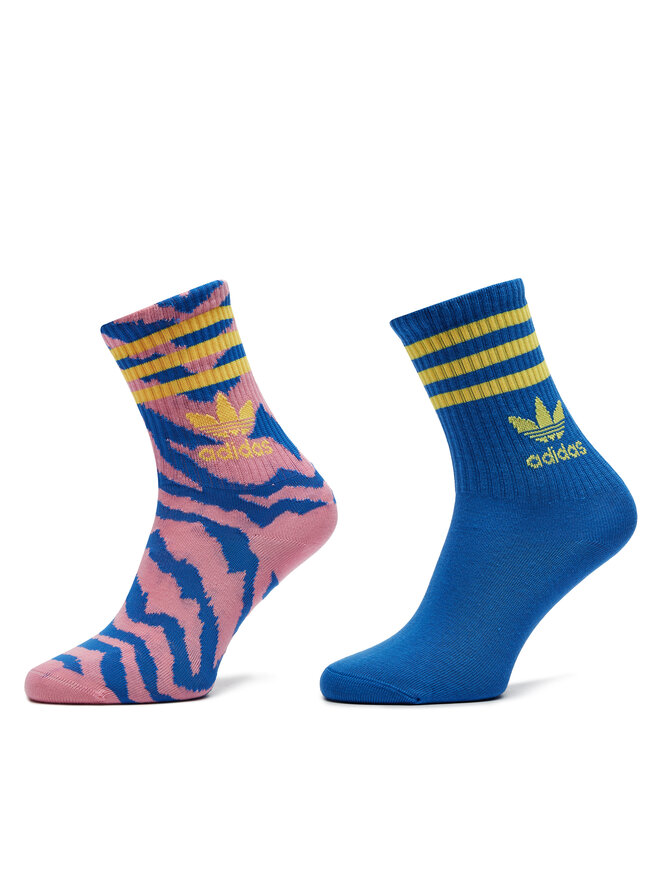 adidas Комплект 2 чифта дълги чорапи дамски adidas FARM Rio IY0354 Цветен