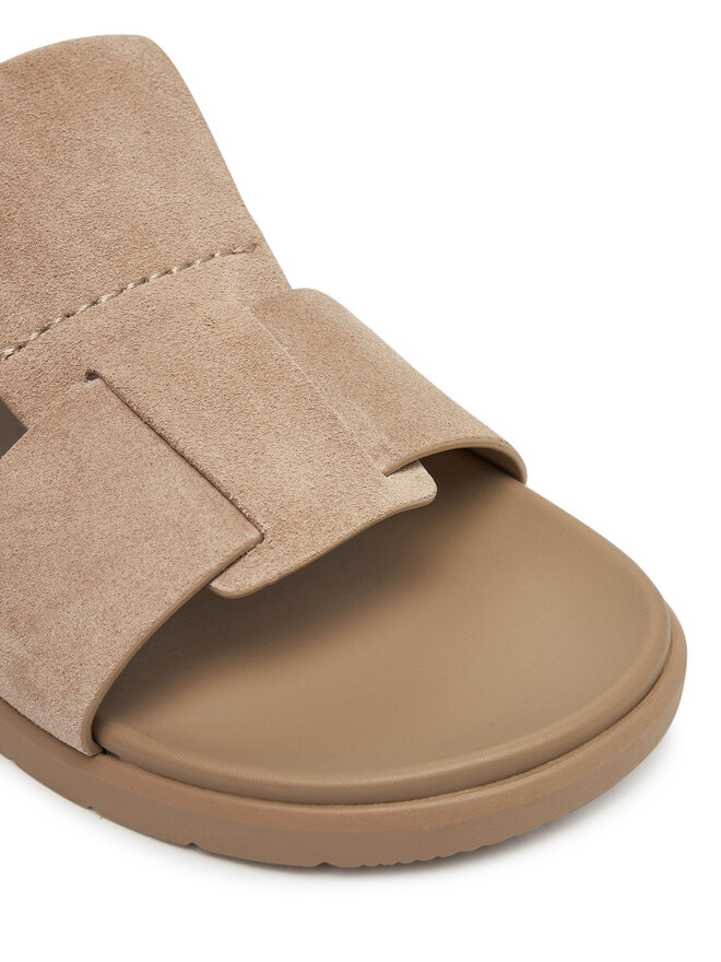 Calvin Klein Natikači Calvin Klein Lug Sandal Double T Su HM0HM01800 Rjava