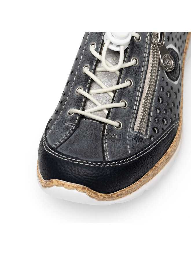 Rieker Halbschuhe Rieker N42P6-14 Dunkelblau