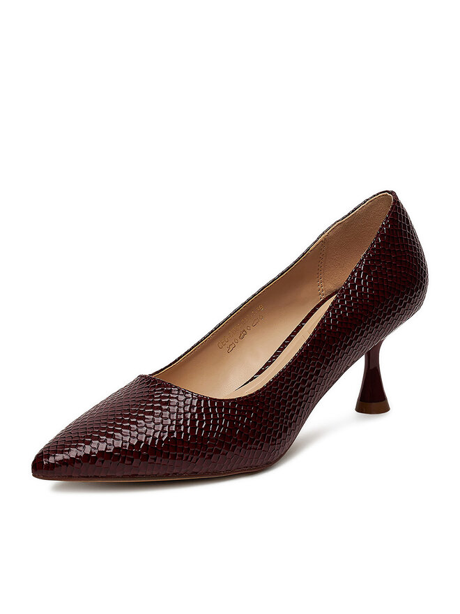 JENNY Augstpapēžu kurpes JENNY CEO-CD24-212-1 Bordo