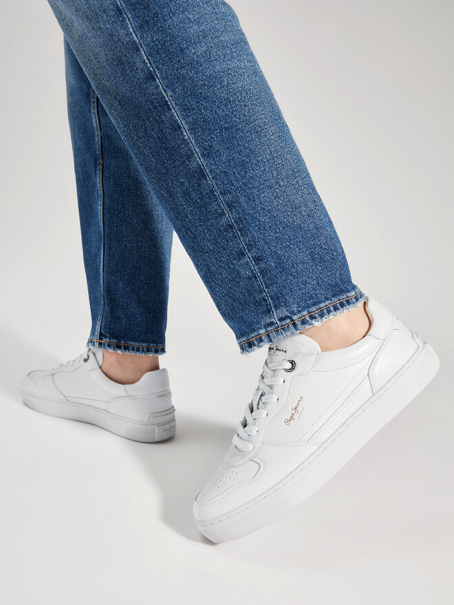 Pepe Jeans Tenisice Pepe Jeans Camden Class M PMS00009 Bijela