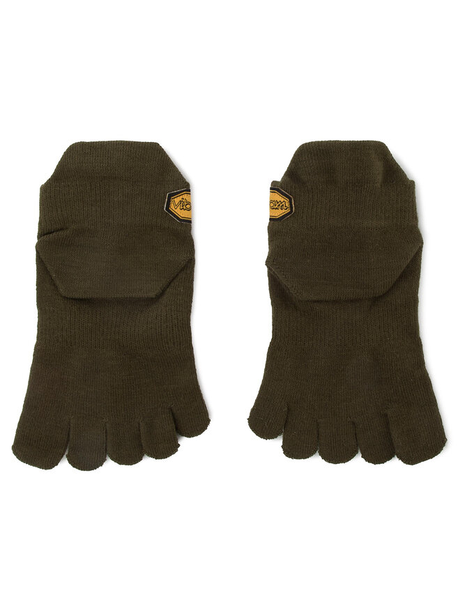 Vibram Fivefingers Короткі шкарпетки Vibram Fivefingers Athletic No Show S18N01 Зелений