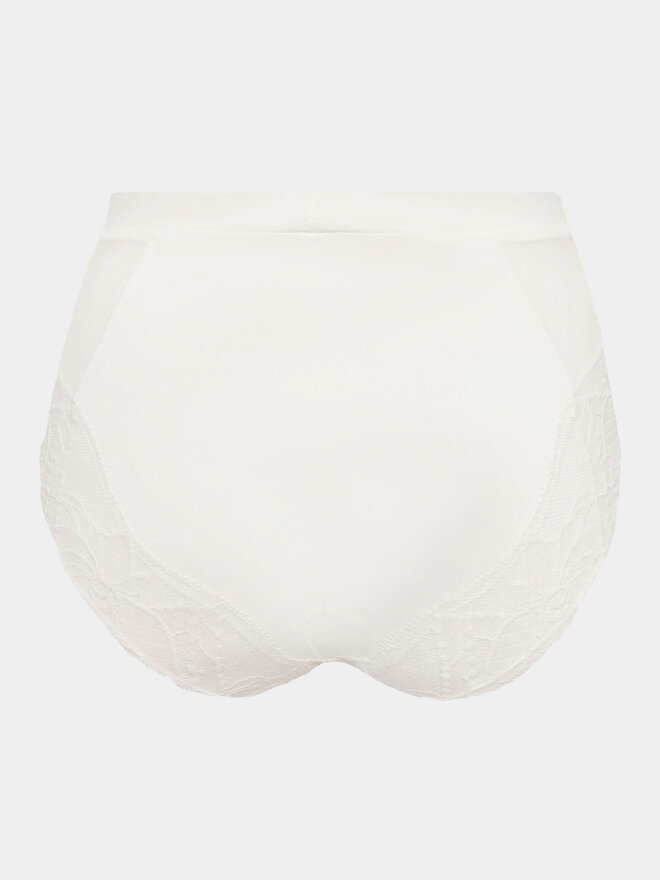 Chantelle Chantelle Klassischer Damenslip mit hoher Taille Orangerie C17Q80 Weiß