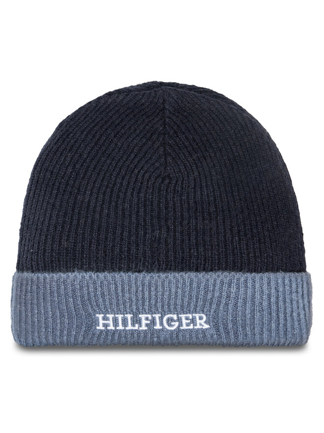 Tommy Hilfiger Комплект шапка и шал тип комин Tommy Hilfiger AU0AU01938 Тъмносин