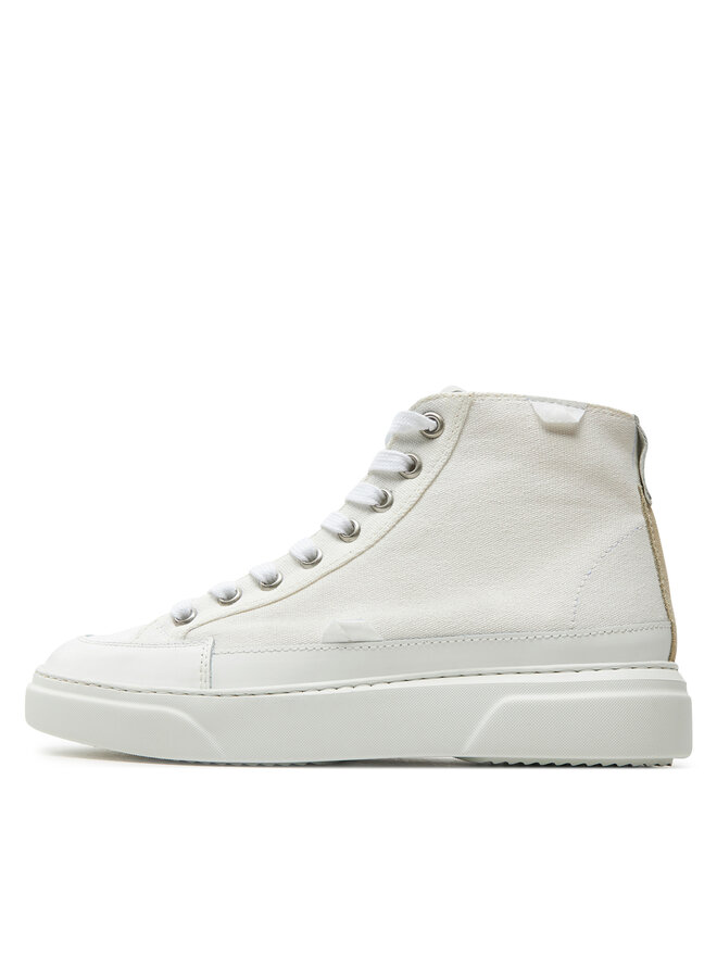 Inuikii Sneakersy Inuikii Canvas Lex High 50103-991 Biały