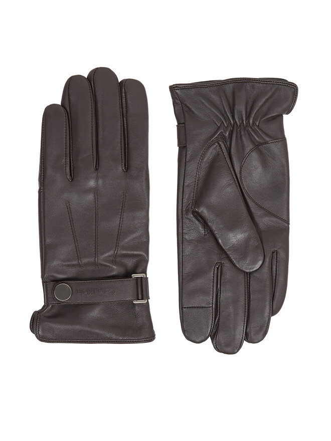 Calvin Klein Rękawiczki Męskie Calvin Klein K50K512384 Brązowy