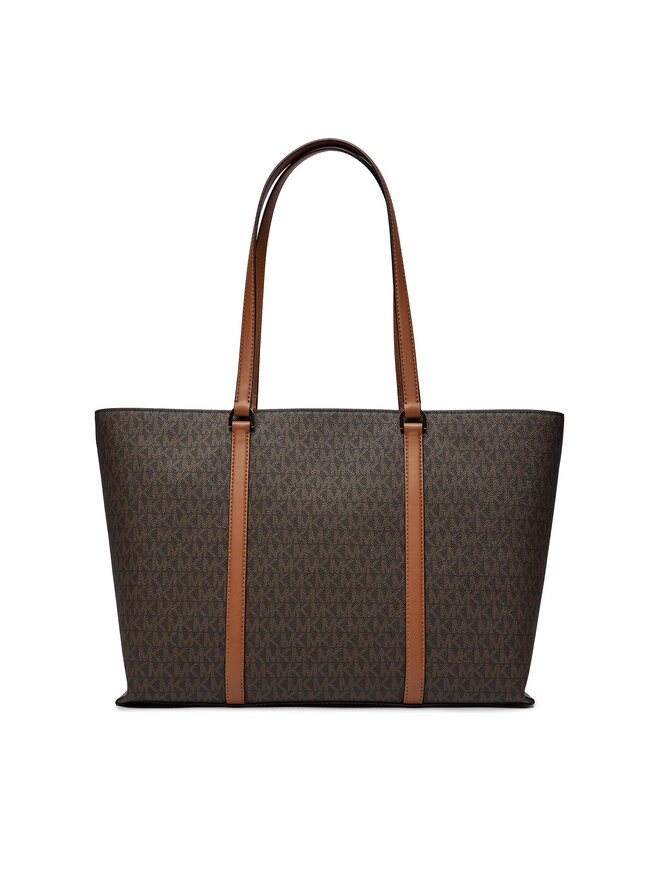 MICHAEL Michael Kors Táska MICHAEL Michael Kors Temple Tote 30R4G1LT3B Barna