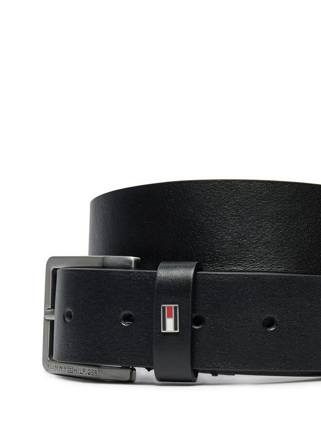 Tommy Hilfiger Herrengürtel Tommy Hilfiger Oliver AM0AM12554 Schwarz