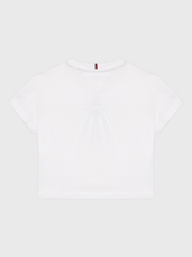 Tommy Hilfiger Tommy Hilfiger Marškinėliai KG0KG07437 D Balta Regular Fit
