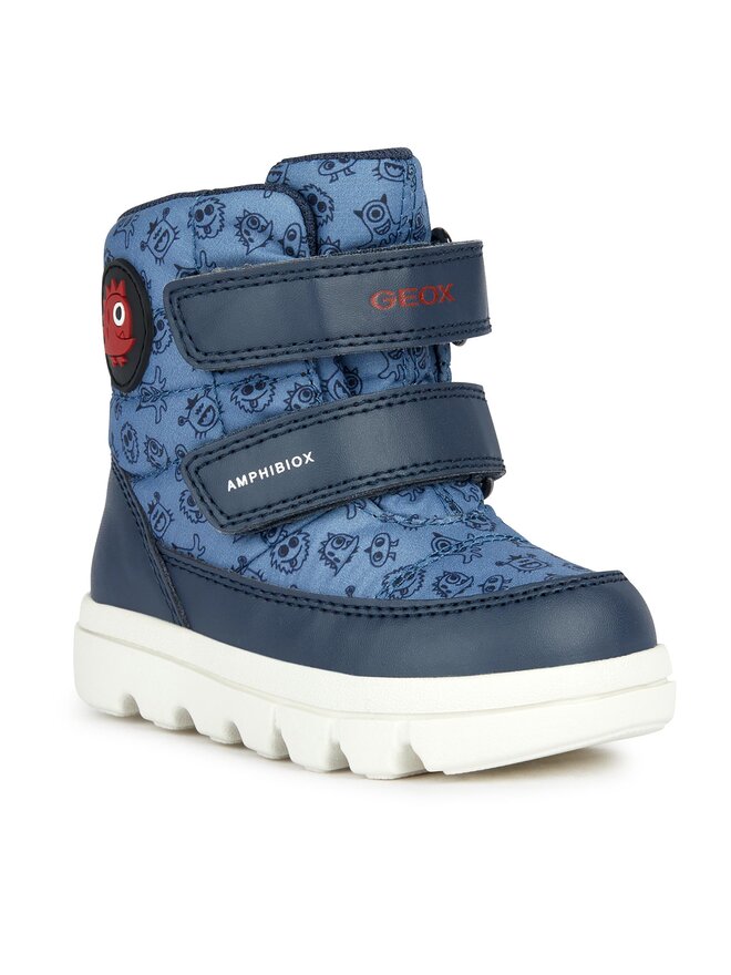 Geox Schneeschuhe Geox B Willaboom Boy B Ab B365BF 0MNBC C4327 M Blau