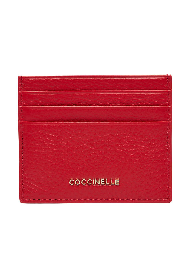 Coccinelle Чохол для кредиток Coccinelle MW5 Metallic Soft E2 MW5 12 95 01 Червоний