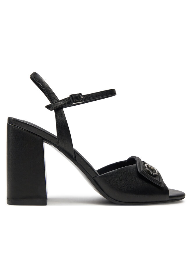 Calvin Klein Basutės Calvin Klein Heel Sandal 85 Relock Lth HW0HW01937 Juoda