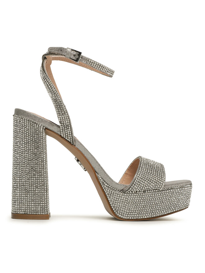 Steve Madden Sandály Steve Madden Lessa-R SM11002394-998 Stříbrná