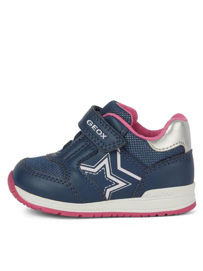 Geox B Rishon Girl – Chaussures Premiers Pas Respirantes Pour Fille – Confort Et Aération Maximale Dès Les Premiers Pas