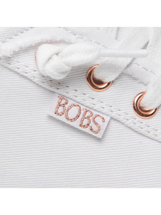 Skechers Πάνινα παπούτσια Skechers Bobs B Cute 33492/WHT Λευκό