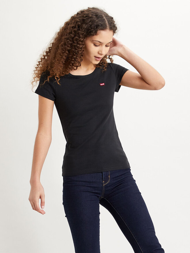 Levi's® Levi's® Set 2 majice The Perfect 74856-0006 Crna Regular Fit