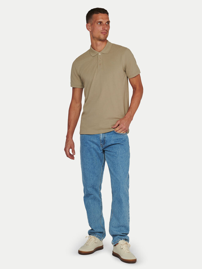 Matinique Matinique Polo marškinėliai 30206461 Smėlio Regular Fit