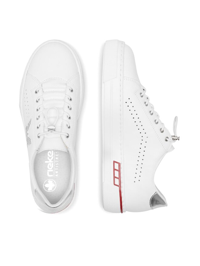 Rieker Sneakers Rieker L8857-80 Weiß