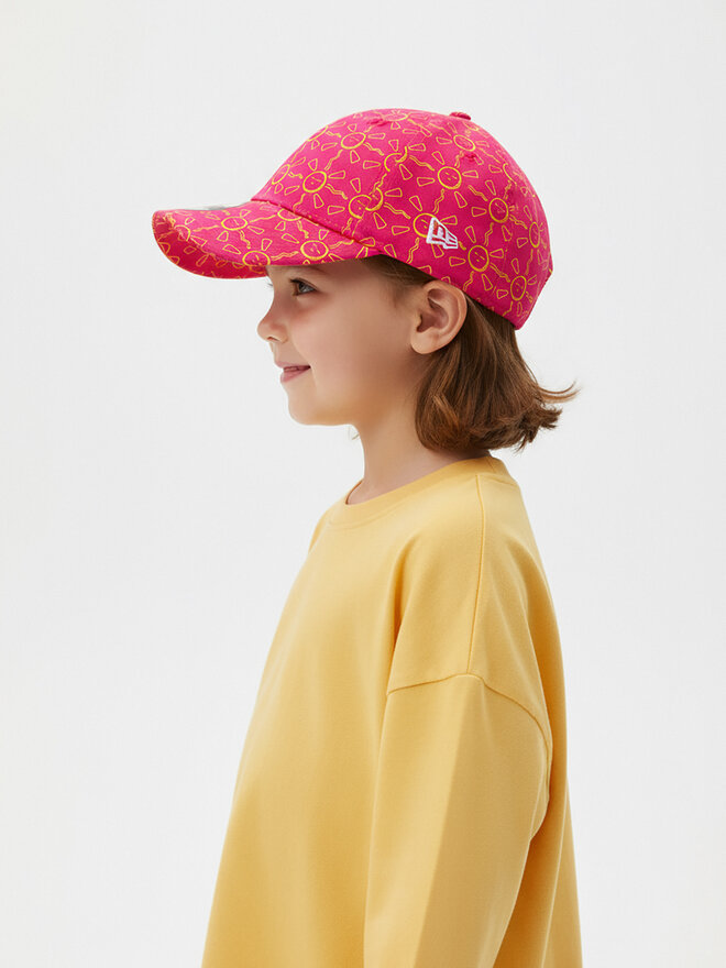 New Era Șapcă New Era Kids Aop Sun 940 Ne 60503360 Roz