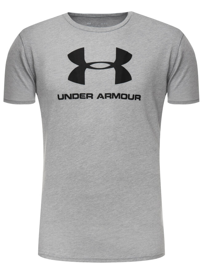 Under Armour Under Armour Футболка Ua Sportstyle Logo 1329590 Сірий Regular Fit