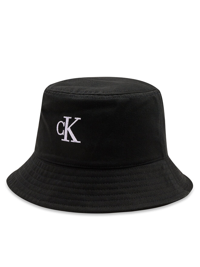 Calvin Klein Klobouk Calvin Klein Bucket Monogram Embro K60K612320 Černá