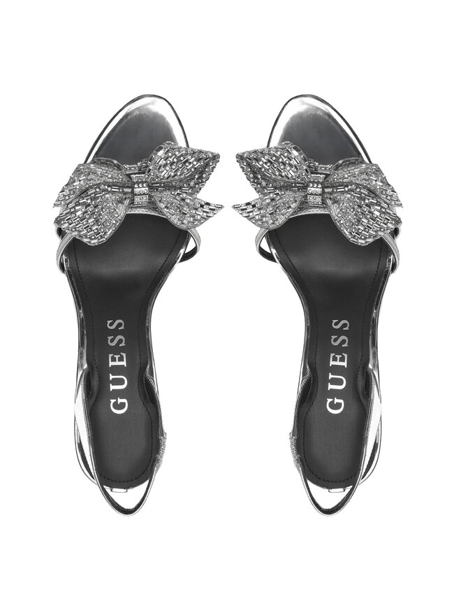 Guess Sandali Guess FLPMER LEL03 Srebrna