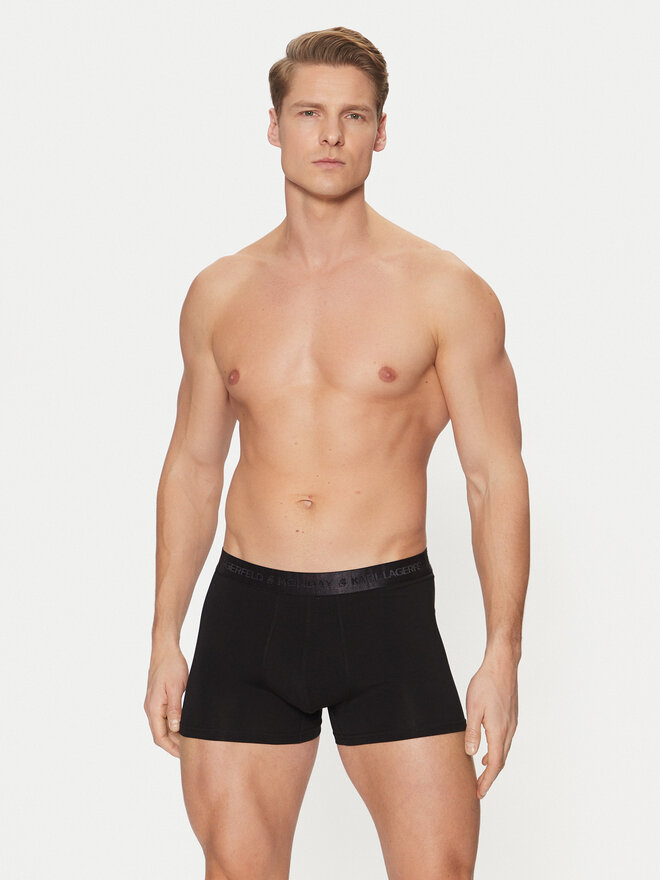 KARL LAGERFELD KARL LAGERFELD Set de 7 calzoncillos bóxer A1M47118 Negro
