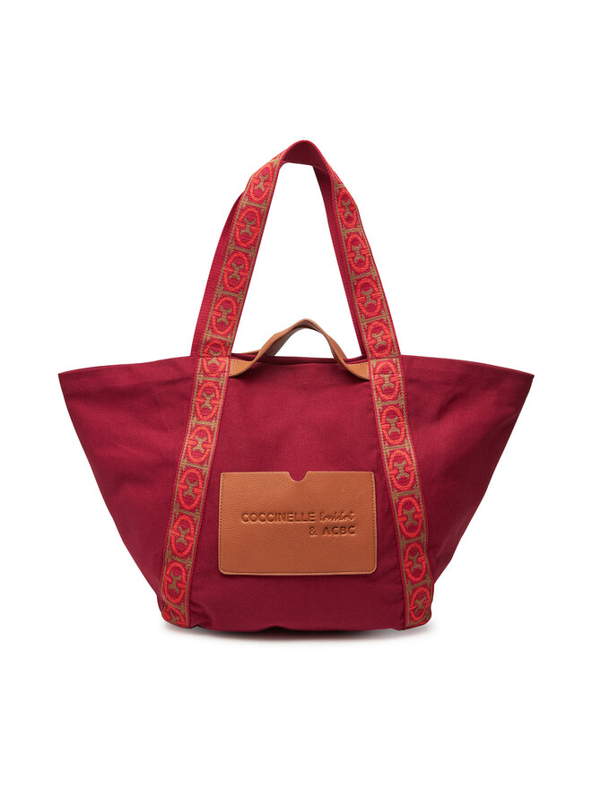 Coccinelle Τσάντα Coccinelle SXG C-Bounce Canvas E1 SXG 11 01 01 Μπορντό