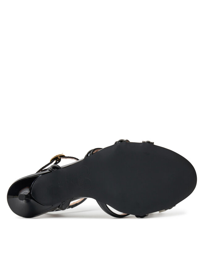 LOVE MOSCHINO Sandały LOVE MOSCHINO JA16096G1MIH100A Czarny