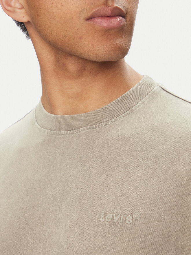 Levi's® Levi's® T-Shirt Red Tab™ Vintage A0637-0134 Beige Boxy Fit