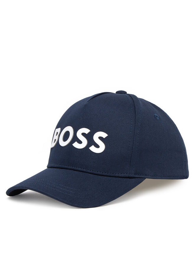 BOSS Czapka z daszkiem BOSS J51681 Granatowy
