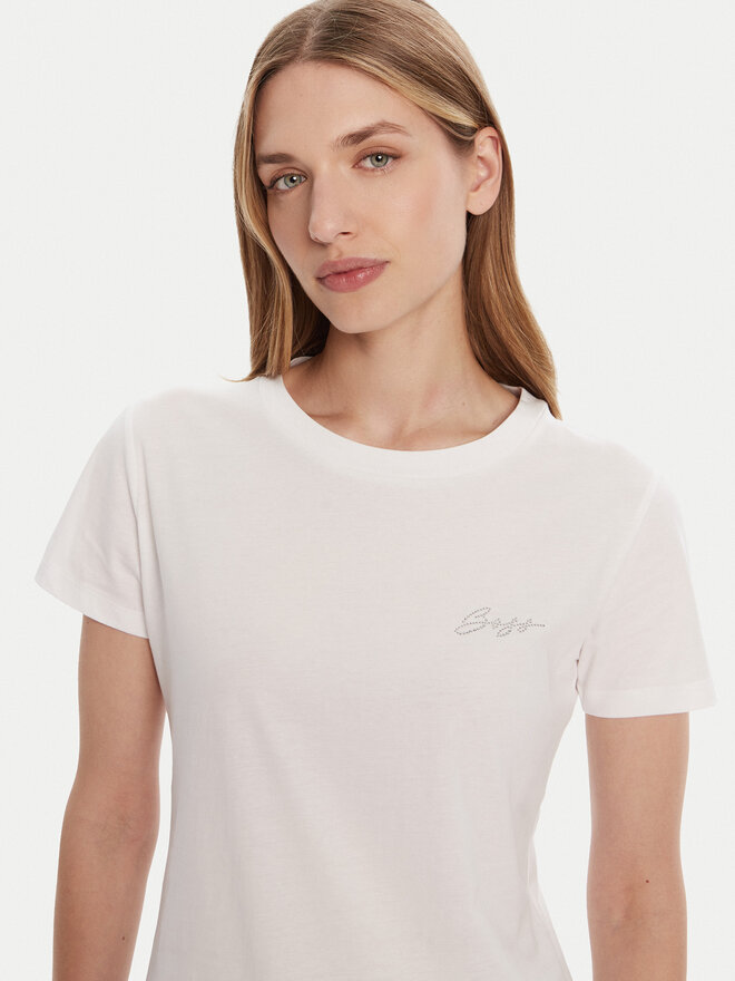BOSS BOSS Camiseta 50549184 Blanco Regular Fit