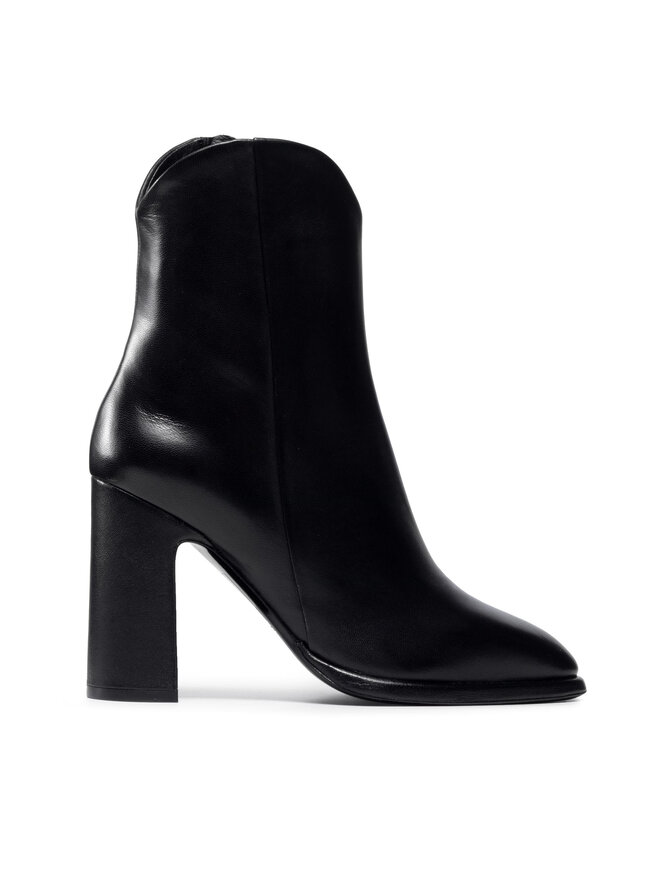 PINKO Μποτάκια PINKO Fortim Trochetto AI 21-22 BLKS1 1H20XV Y7K6 Μαύρο
