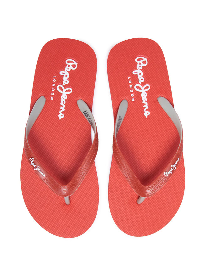 Pepe Jeans Σαγιονάρες Pepe Jeans Beach Basic PBS70032 Κόκκινο