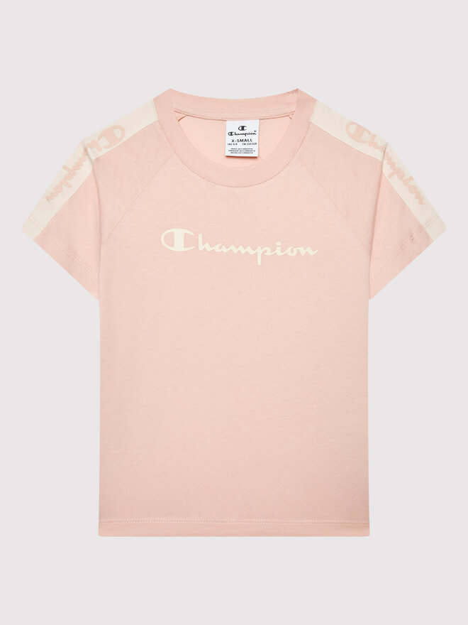 Champion Champion Marškinėliai 404473 Rožinė Regular Fit